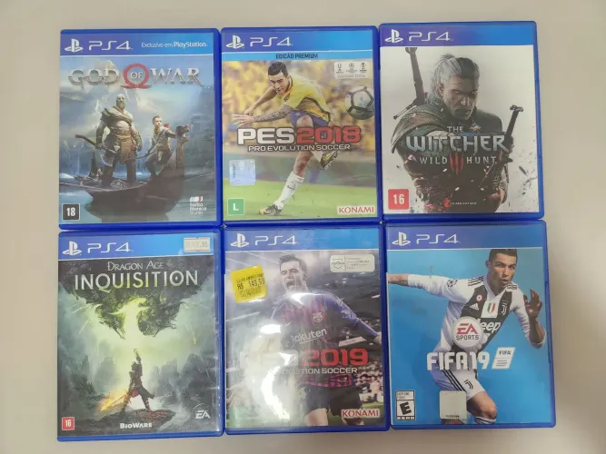 Jogos de play 4