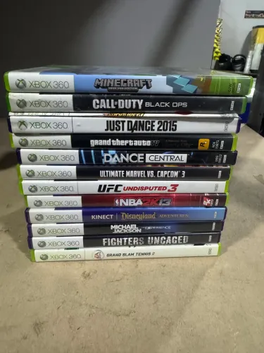 LOTE DE 13 JOGOS ORIGINAIS XBOX 360 ( ENVIO OLX PAY)