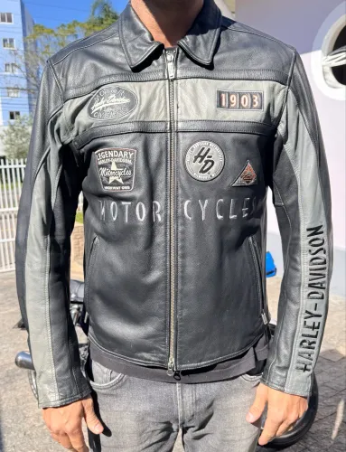 Jaqueta Original Harley-Davidson em Couro Legítimo - Série Especial 1903