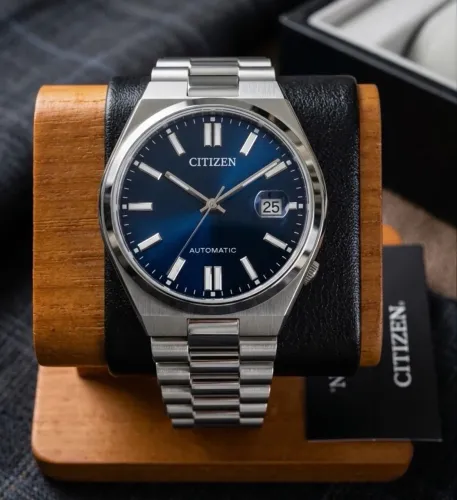 Relógio Citizen Tsuyosa Automático Azul Escuro
