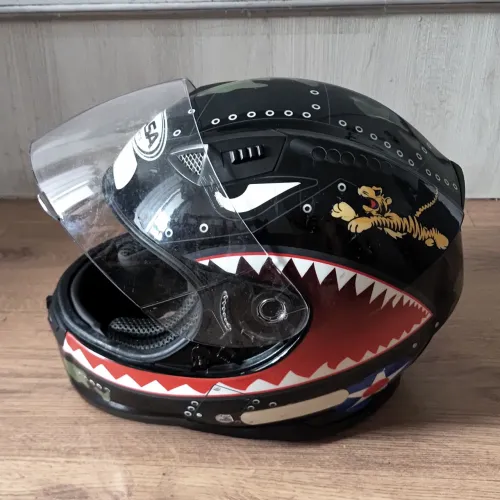 Capacete NASA Tam. 58 Fechado em Perfeito Estado