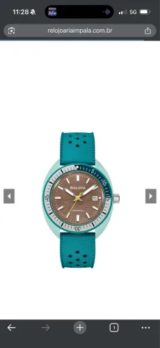 BULOVA SNORKEL RELÓGIO