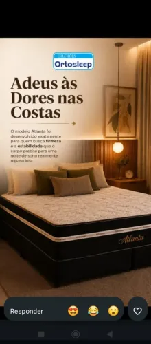 Cama casal para boa noite de sono