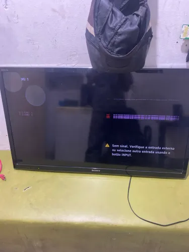 Tv de 46 Sony com tela com defeito