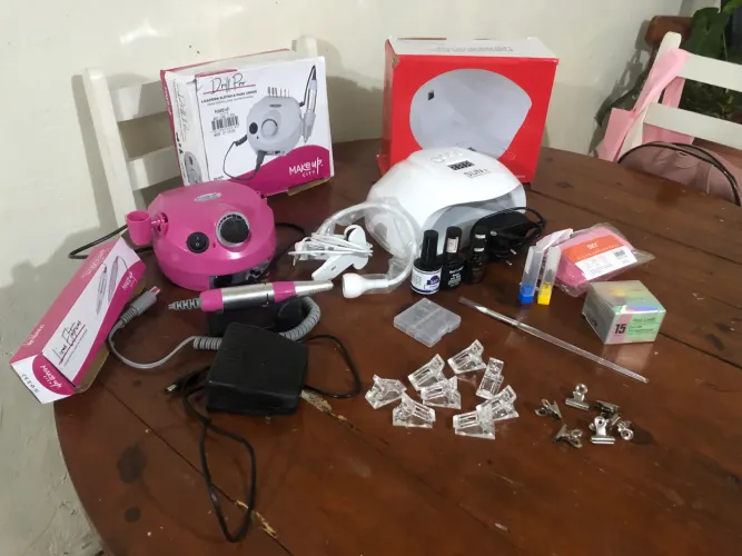 Kit de alongamento de unha completo