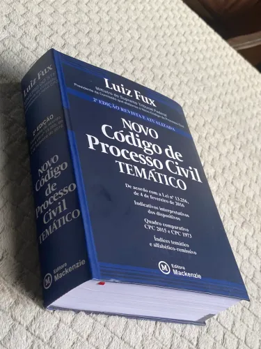 Livro Novo Código De Processo Civil Temático Luiz Fux (2ª Ed)