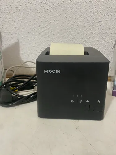 Impressora Cupom Não Fiscal Epson + 26 bobinas de papel térmico