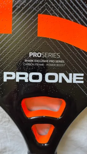 RAQUETE BEACH TENNIS SHARK PRO ONE LARANJA