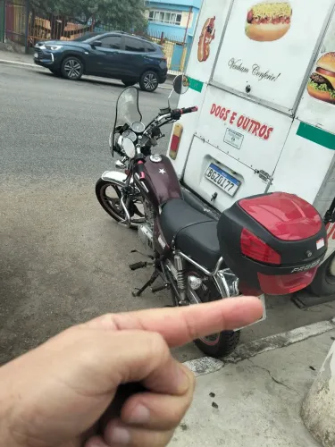 Suzuki intruder documento em branco no meu nome 