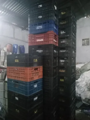 Caixa Plástica de bananas