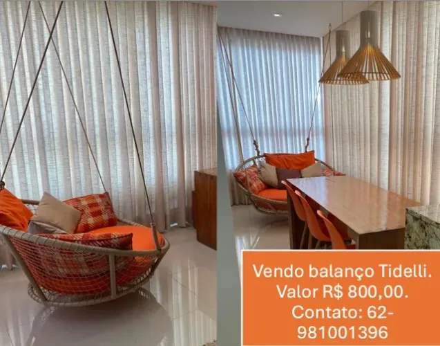 Cadeira de balanço suspenso