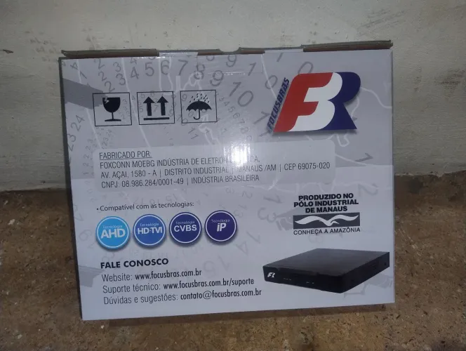 DVR 16 canais Focusbras