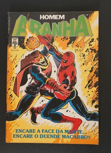 Homem-Aranha nº 69 editora abril