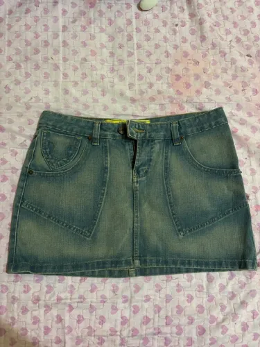 Saia jeans Colcci vintage tam 40