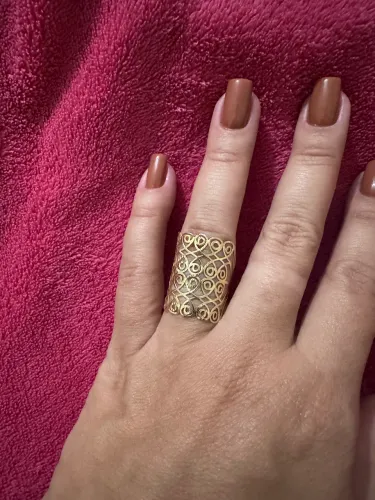 Anel de ouro 18k