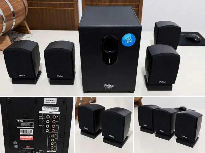 Subwoofer Philco PHT510 - Novo