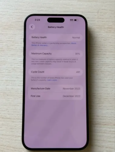 IPHONE 15 PRO MAX 256GB AZUL