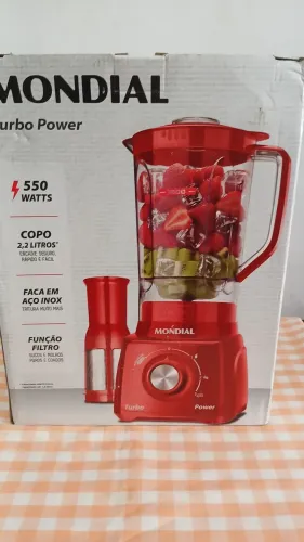 Liquidificador Mondial 127 wlts Novo
