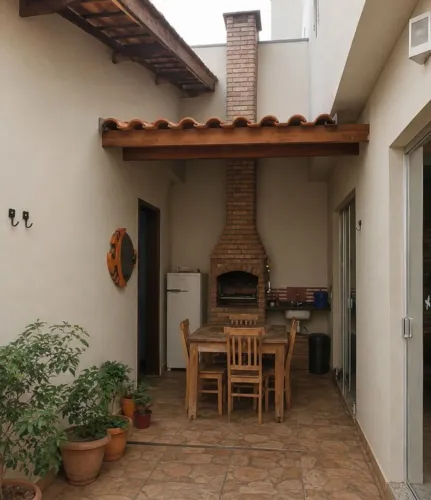 Casa com piscina, churrasqueira e wifi- O aluguel dela é 150$ a diária, em amador Bueno! 