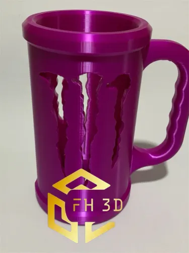 Porta latas Monster