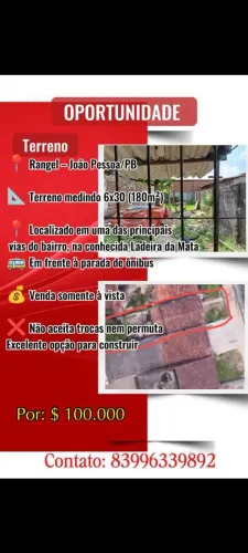 Excelente Terreno na Principal