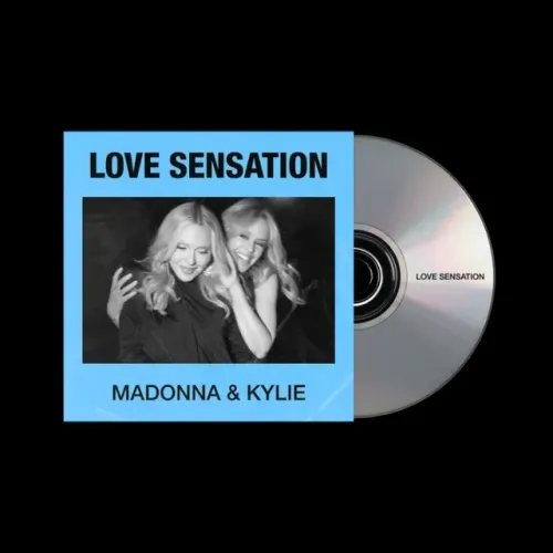 CD SINGLE Madonna & Kylie Minogue - Love Sensation Lacrado UK Edition