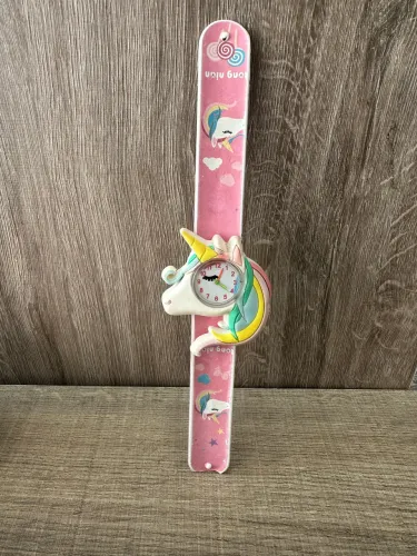 Relógio Unicórnio Rosa Infantil Encanto Mágico no Pulso Dela Campinas-sp