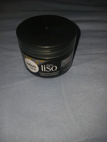 Creme tonalizante preto - Meu liso salon line