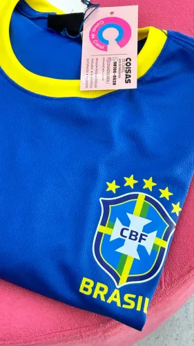 Camisa Brasil Azul