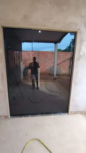Porta de vidro pronta entrega