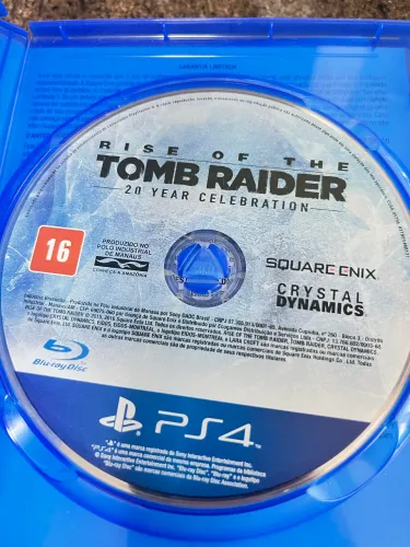 Jogo Tom Raider PS4