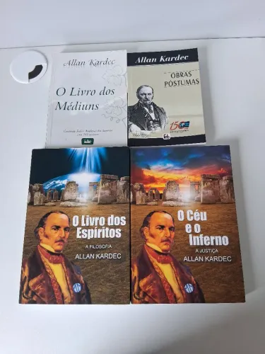 Livros Allan Kardec - doutrina espírita 
