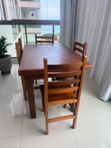 Mesa madeira 1.20x 80