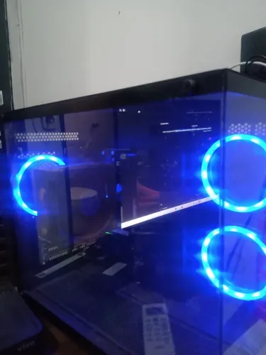 PC Ryzen 5 5600GT completo c/ Monitor, Teclado e Mouse - R$ 2.500
