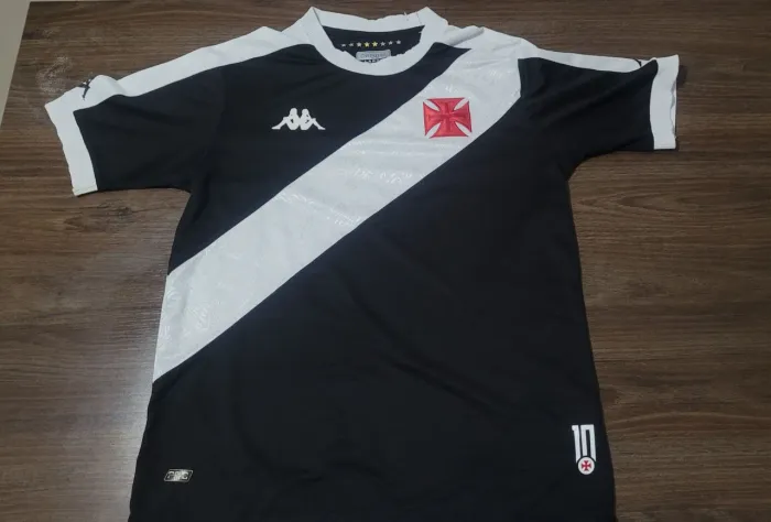 Camisa 1 do Vasco da Gama Kappa 2024 Dinamite Eterno - Masculina | Pra Vender Rápido 