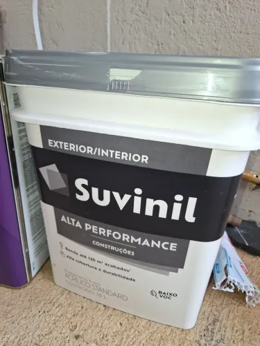 Tinta suvinil 18l branco tenho 2