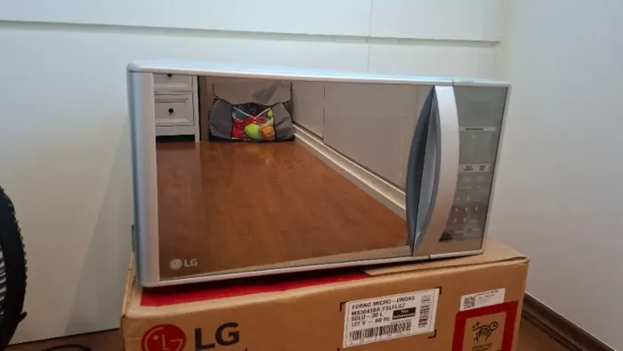 Micro-ondas LG - não esquenta