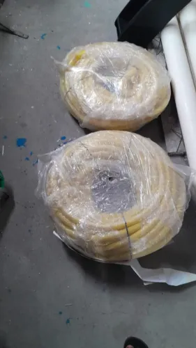 Mangueira conerugada amarelo fortlev 1/4 embalada 50 metros