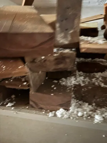Pecas de massaranduba para telhado aparelhadas 290x14x5
