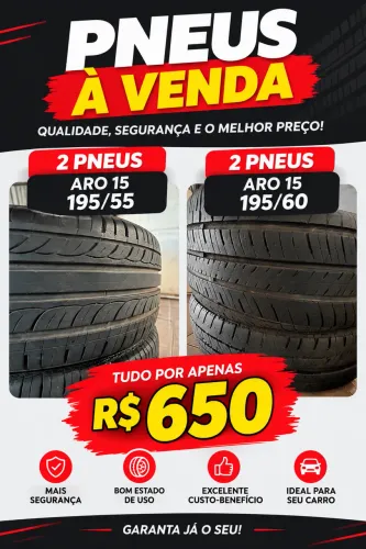 Pneus aro 15