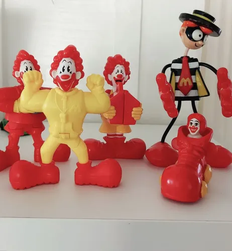 Bonecos Usados Mc Donalds ( lote com 5 bonecos)