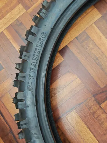 Par de Pneus Cravudos 70/100-17 Yuanxing ZEROS (E-bike 3000W / Sur-Ron / Biz Trilha)