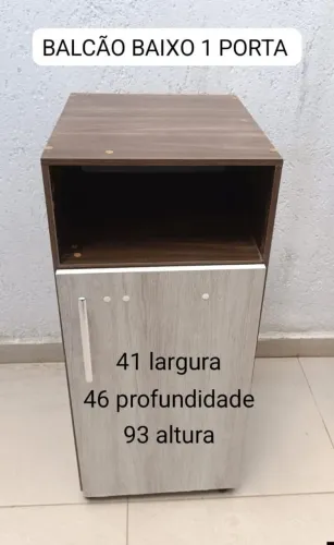 BALCÃO BAIXO 1 PORTA NOVO