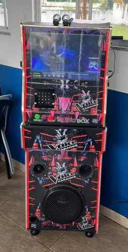 Aluguel de Máquina Karaokê, Jukebox, Videoke, repertório 2026, R$ 250,00