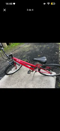 Vendo bike aro 24 freio à mão de macha