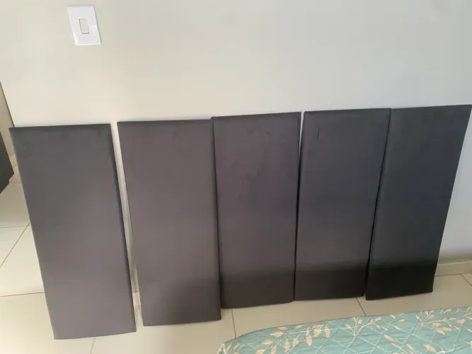 Kit Cabeceira de Cama Modulada Adesiva
