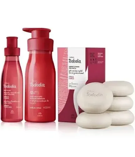 Kit Presente Natura Tododia Cereja e Avelã