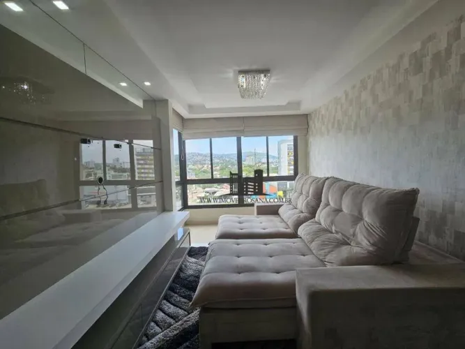 Excelente apartamento mobiliado para locação com 01 box/vaga no Bairro Jardim Botanico em