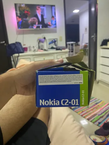 Nokia C2-01 Original Na Caixa - Relíquia Para Colecionador (Impecável)