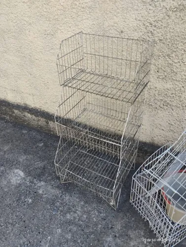 Cesto organizador telado
